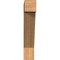 Ekena Millwork Traditional Block Smooth Bracket, Western Red Cedar, 5 1/2"W x 26"D x 30"H BKT06X26X30TRA05SWR - alternate 3